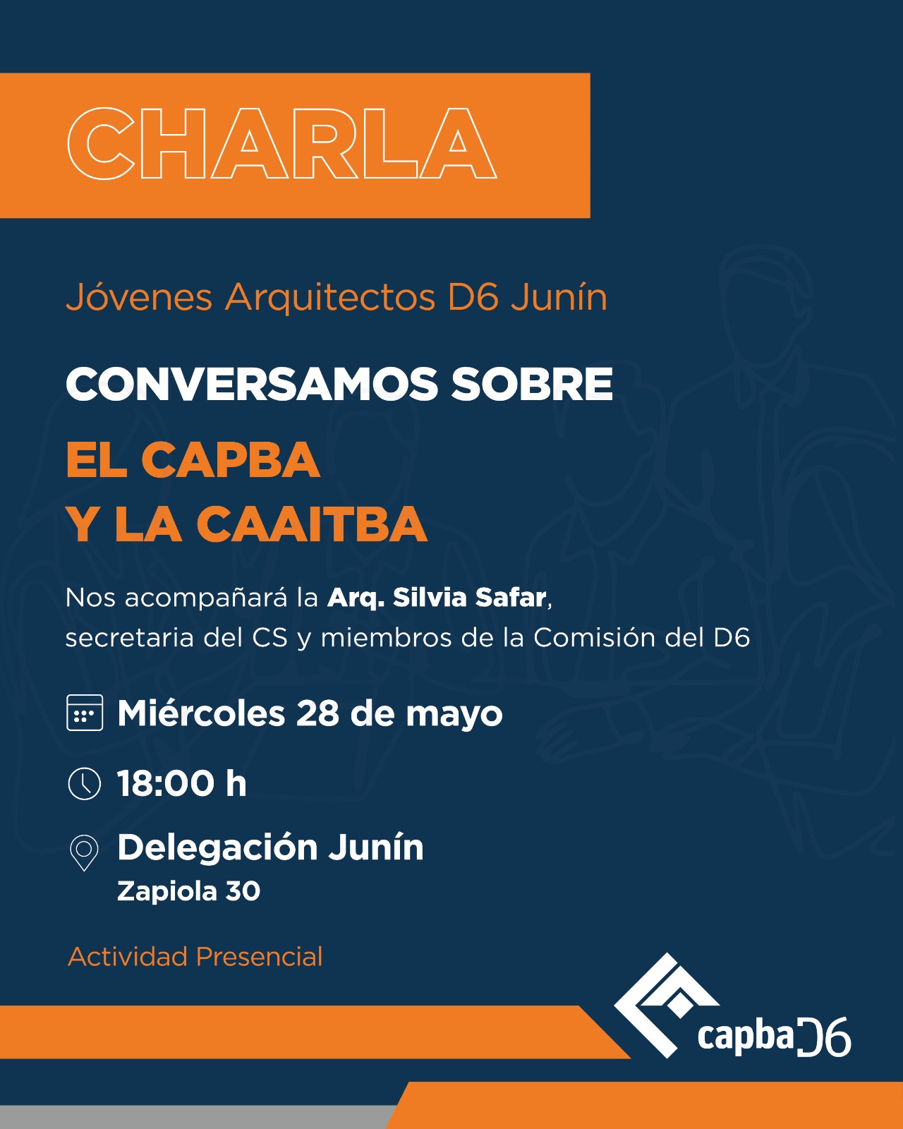 Jóvenes Arquitectos D6 Junín – Conversamos sobre el Capba y la CaaitBA