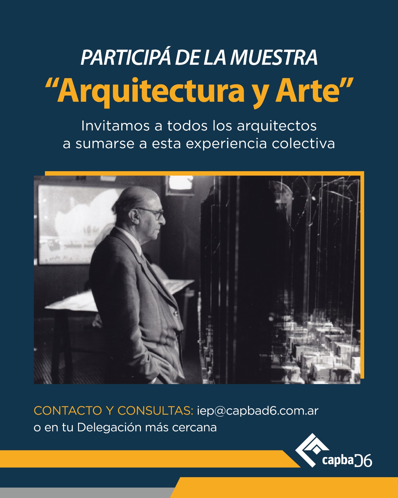 Convocatoria a la muestra “Arquitectura y Arte”
