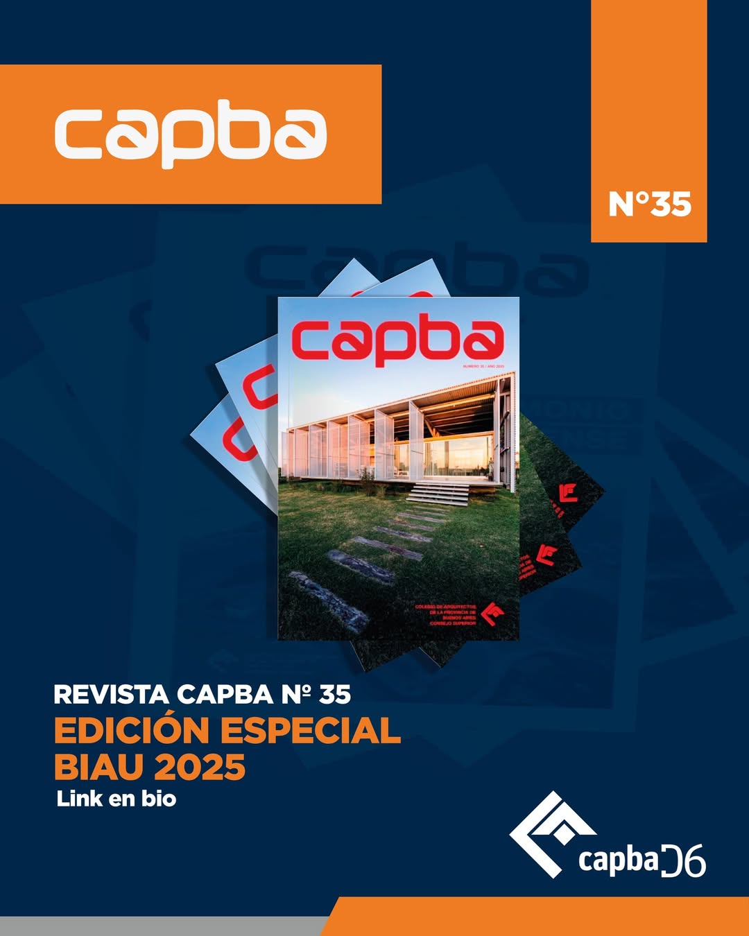 Revista CAPBA Nº 35 – Edición Especial BIAU 2025 ¡Ya disponible!
