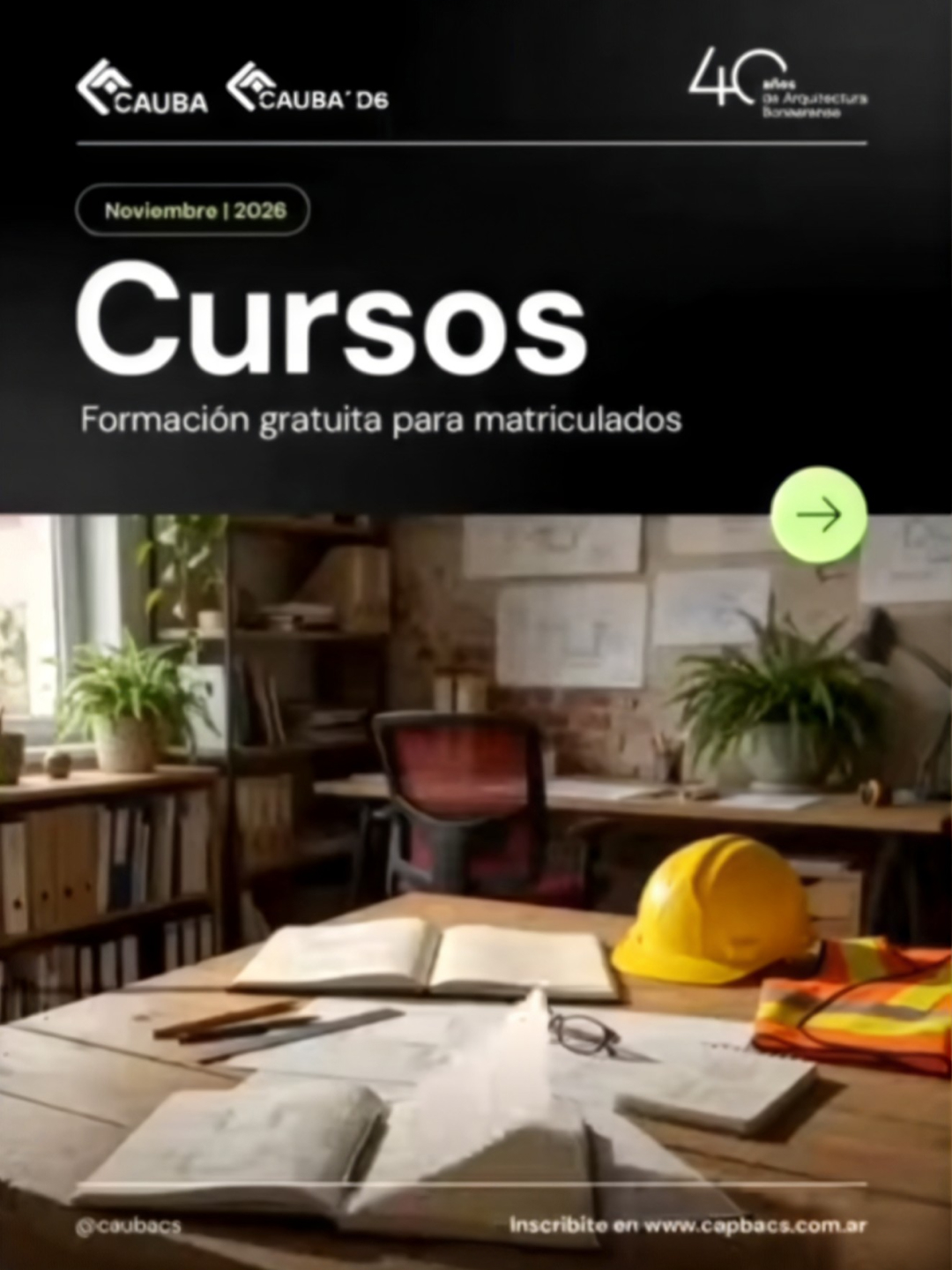 Cursos noviembre: Formación gratuita para matriculados