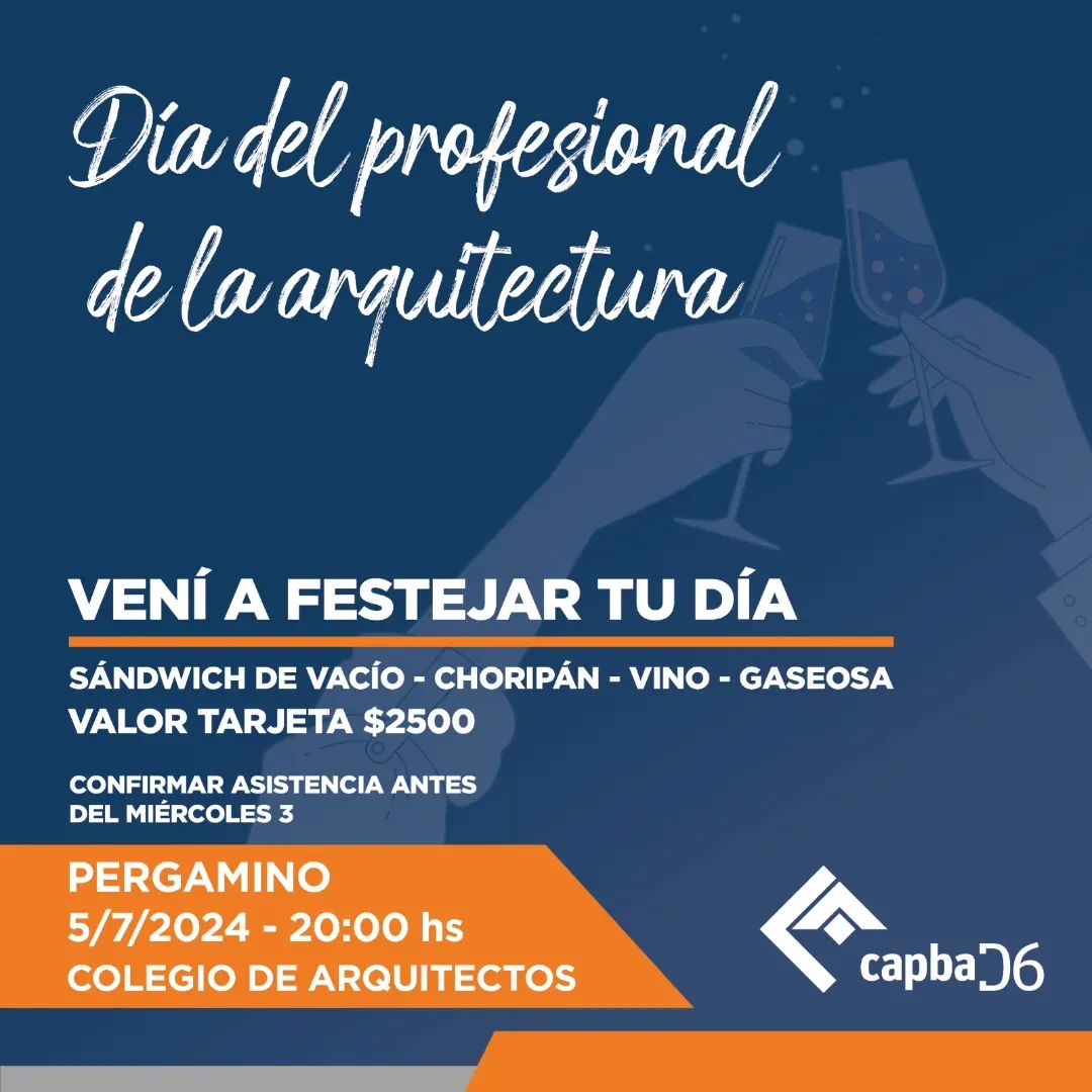 Día del Profesional de la Arquitectura