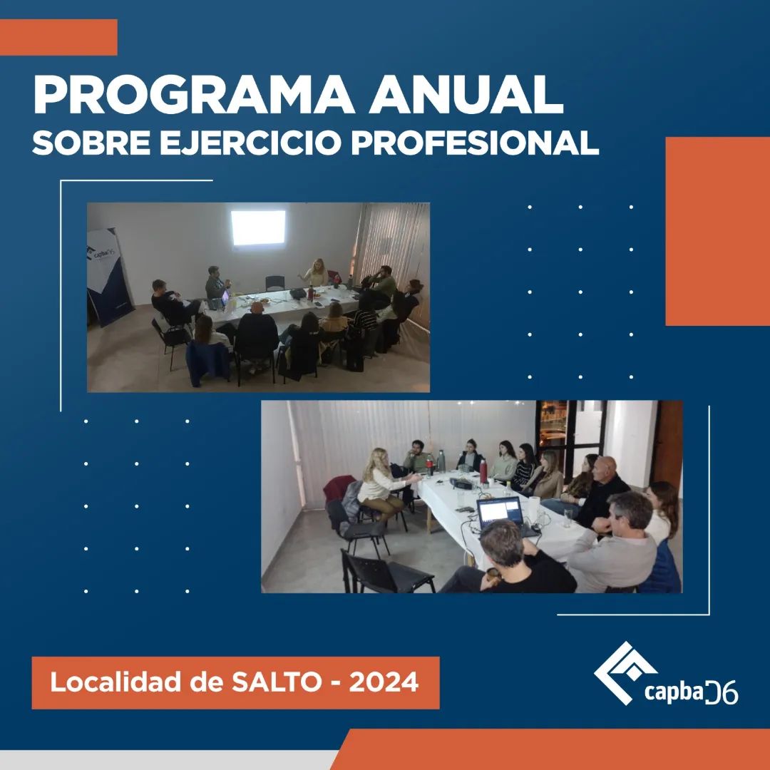 Programa anual sobre ejercicio profesional