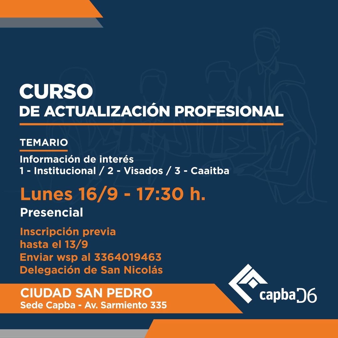 Curso de actualización profesional