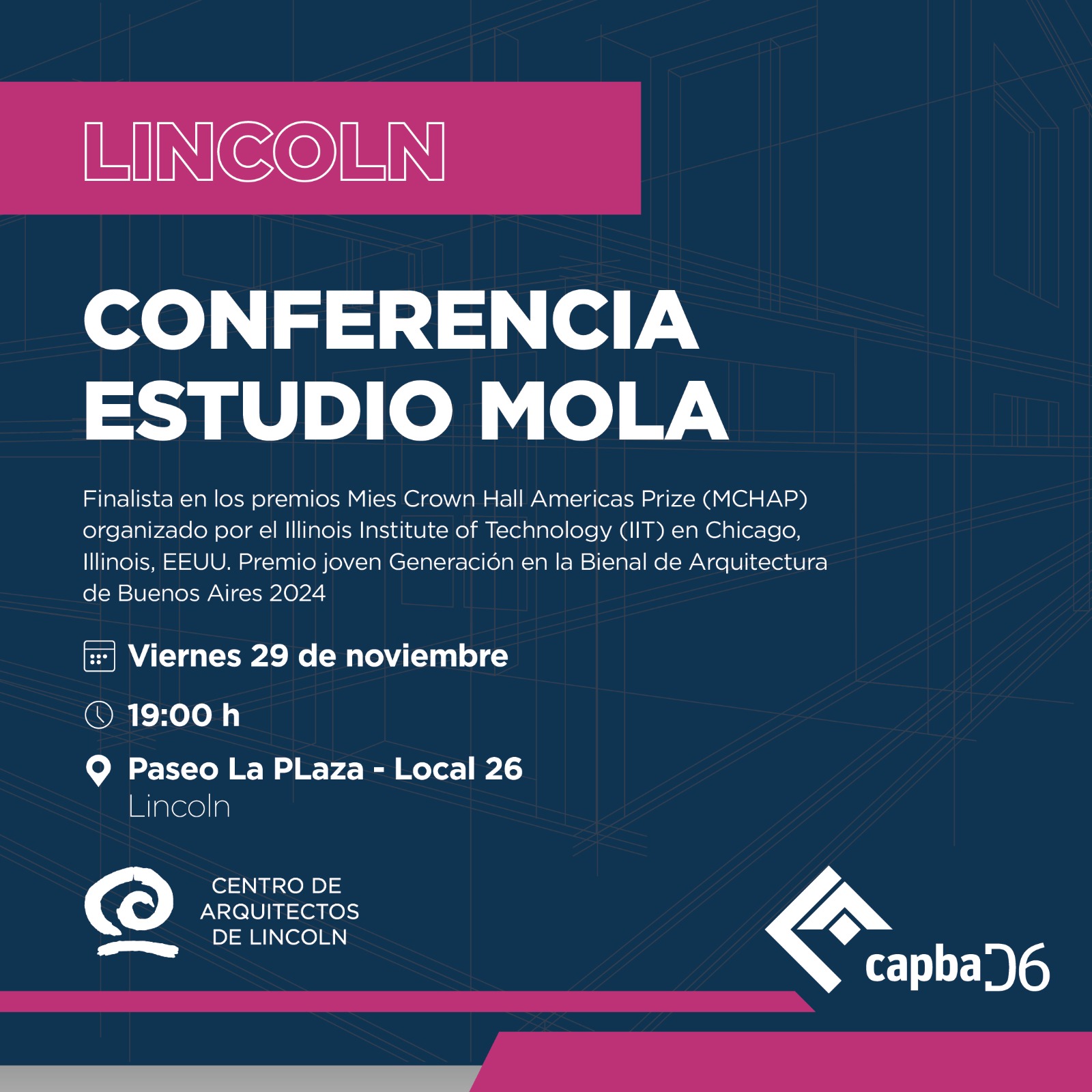 Lincoln: Conferencia Estudio Mola