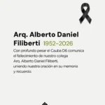 Arq. Alberto Daniel Filiberti – QEPD
