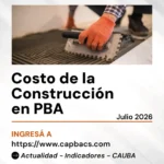 Costo de la Construcción en PBA – Julio 2026