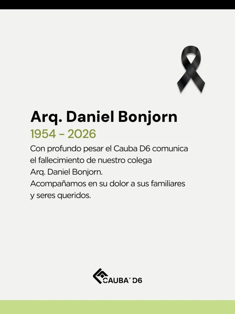 Arq. Daniel Bonjorn – QEPD